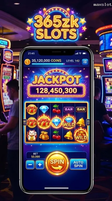 Cuplikan layar menu unduhan maxslot untuk perangkat Android